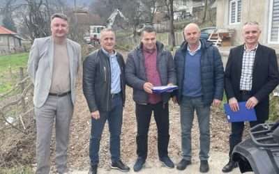 Rekonstrukcija lokalnog puta u Podgajevima