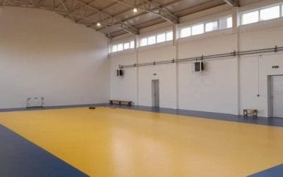 Sala za fizičko u osnovnoj školi pasci